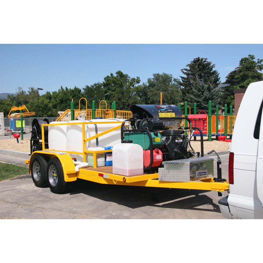 pressure washer trolley