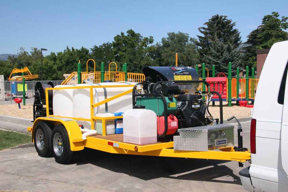 pressure washer trolley